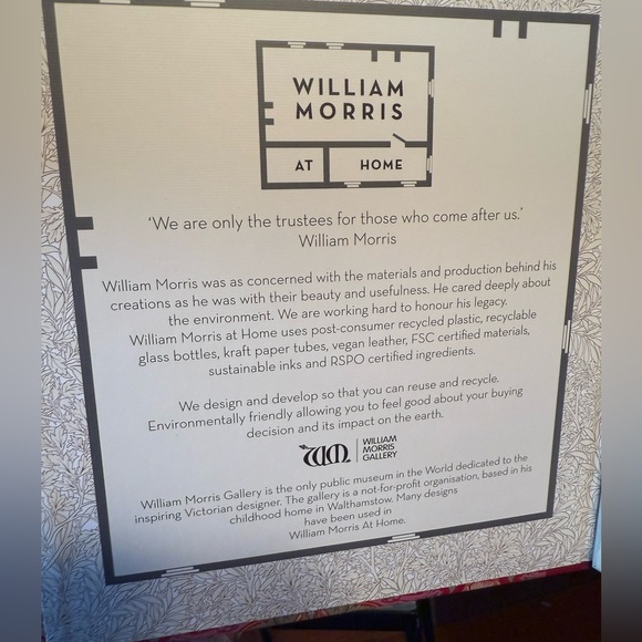 William Morris 1880 NWT Patchouli & Red Berry Hand Cream Library Qty of 6 - Picture 8 of 10